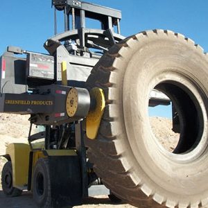 TH35 tyre handler from Greenfield Handlers